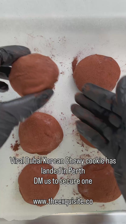Viral Dubai Korean chewy cookie
